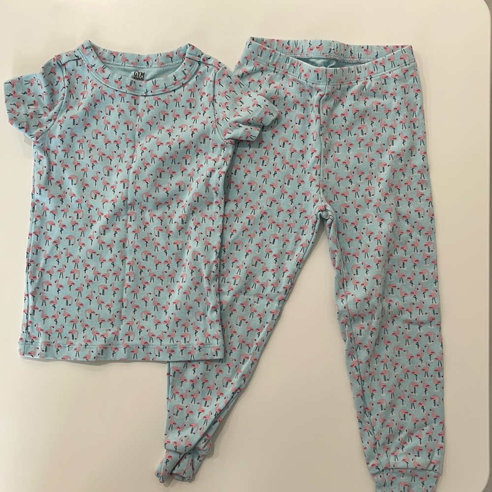 Gymboree Flamingo Pajamas 4T